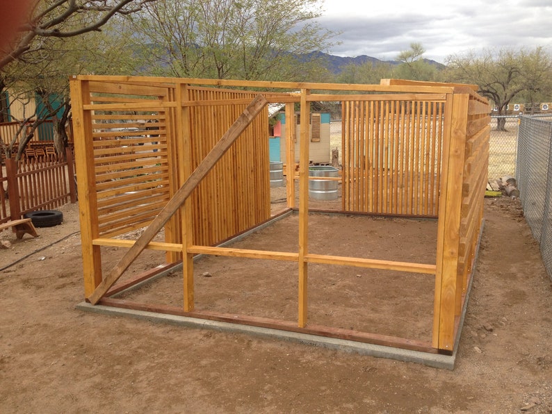 Modern Chicken Coop Plans 16' X 10' LARGE Etsy