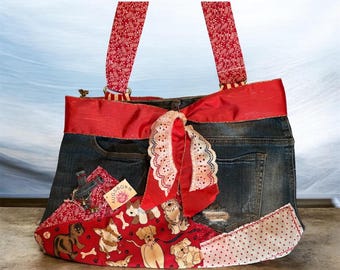 New**Dog Jean Purse