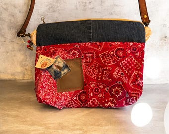 New**Western Jean Purse