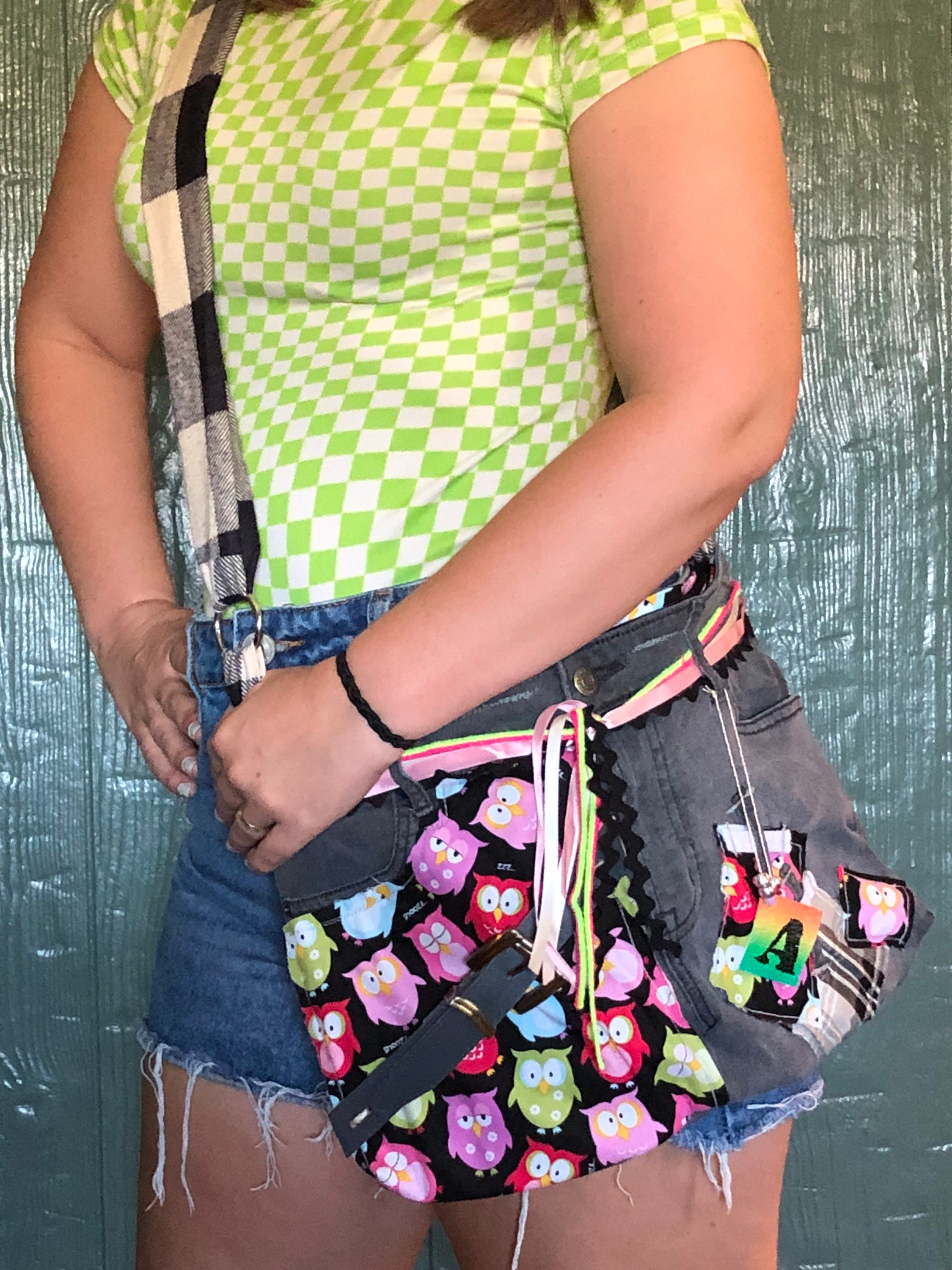 Lazy Owl Jean Purse