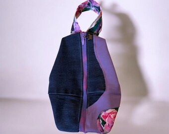 New**Purple&Pink Iris Handbag