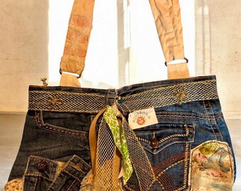 New**Winnie The Pooh Jean Purse