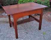 Rare Antique L jG Stickley Library Table w2636
