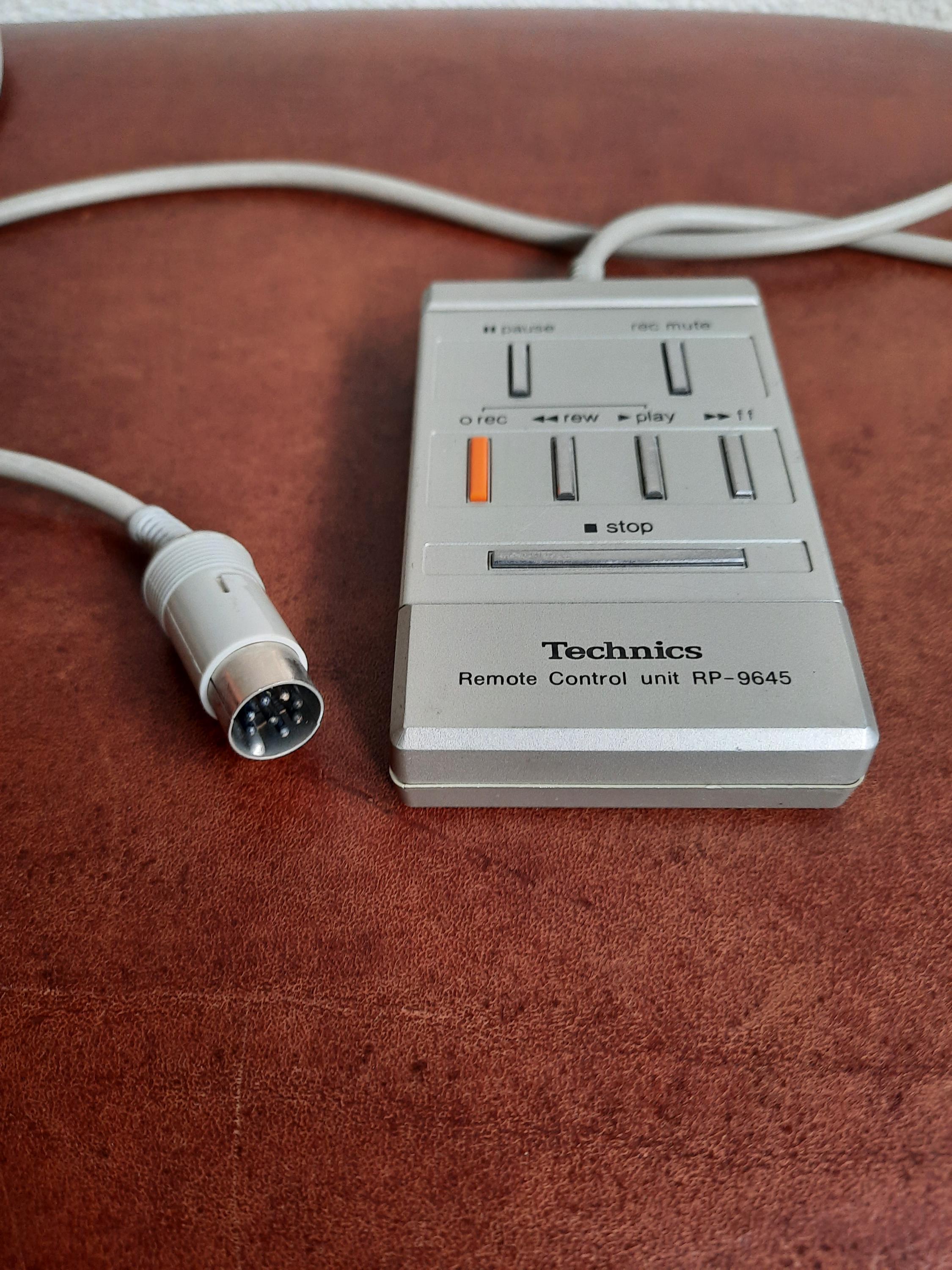 Technics RP-9645 Afstandsbediening Voor Cassette Deck Met Lange