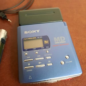 Sony MZ-R55: Compacte MiniDisc-speler met Krachtige Geluidskwaliteit