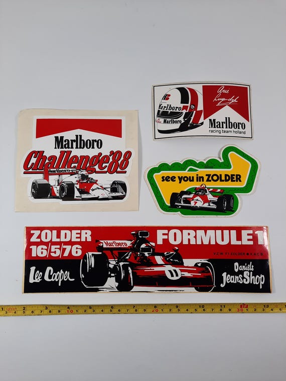 オーセンティケ ビニールステッカー フォーミュラ 1 レース サーキット