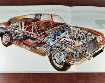 Originele Rolls Royce Bentley Brochure Met Inlegvellen 1968 - Etsy