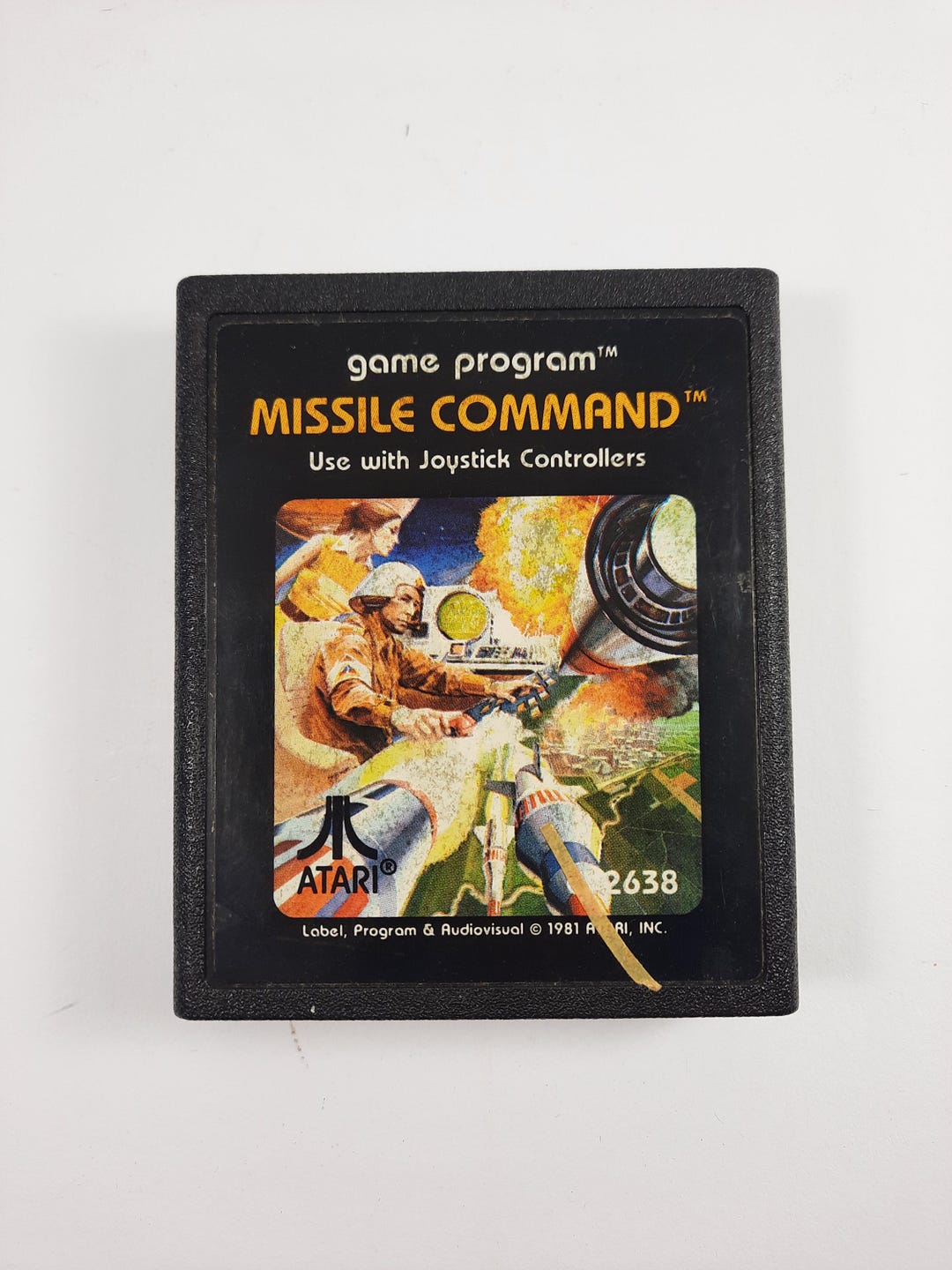 Atari Game Cartridge Missile Command - Etsy