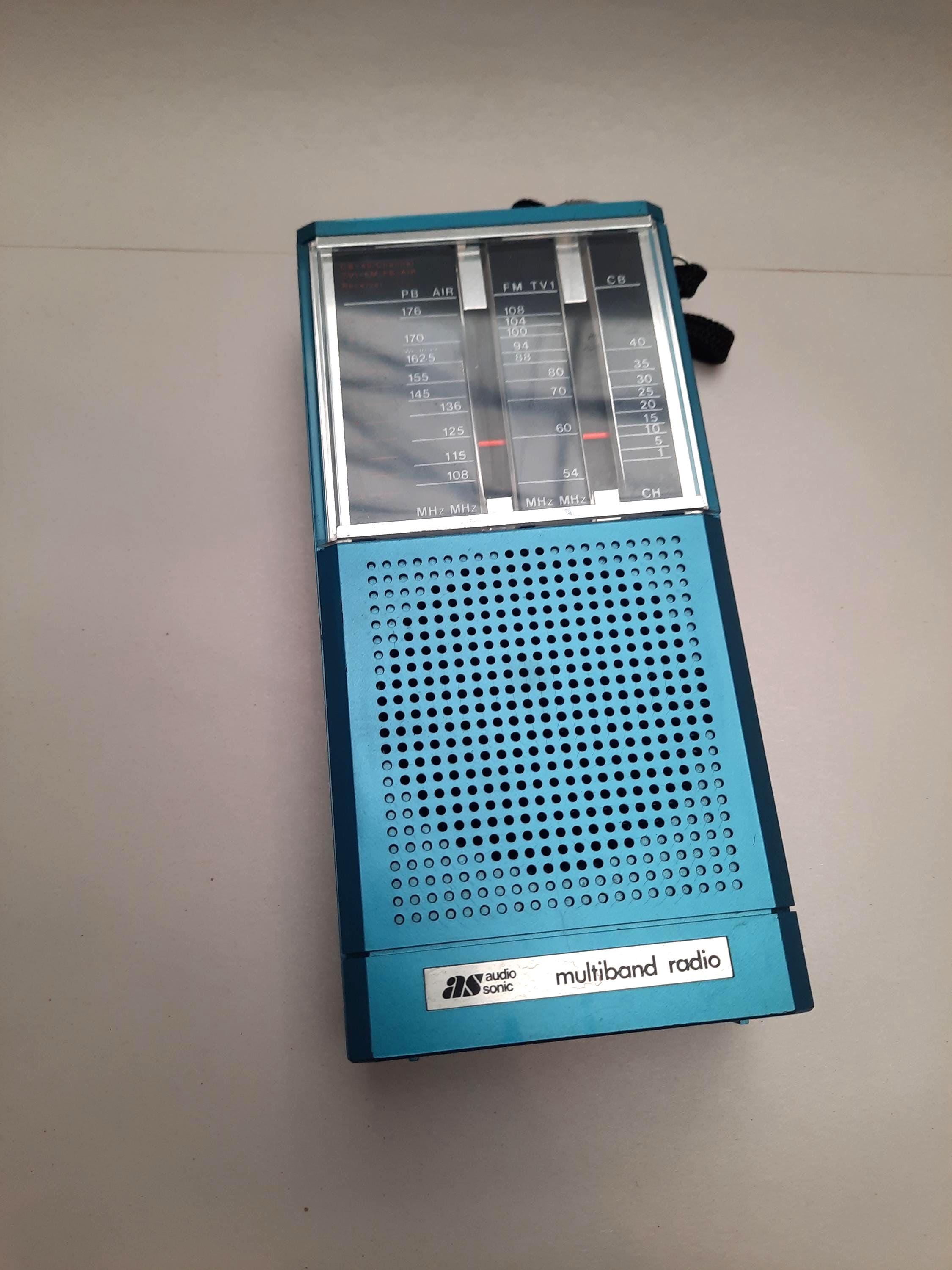 Magnétophone Cassette Stéréo Nuvox TPS-200 Avec Radio AM/FM - Pour Pièces (ne Fonctionne Pas)
