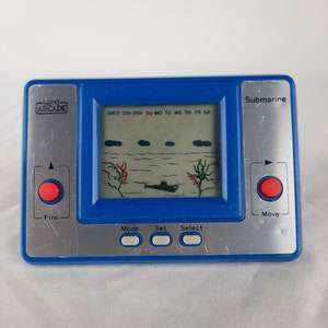 Mini Arcade | Hand held game | Submarine | 1980s | Hong Kong