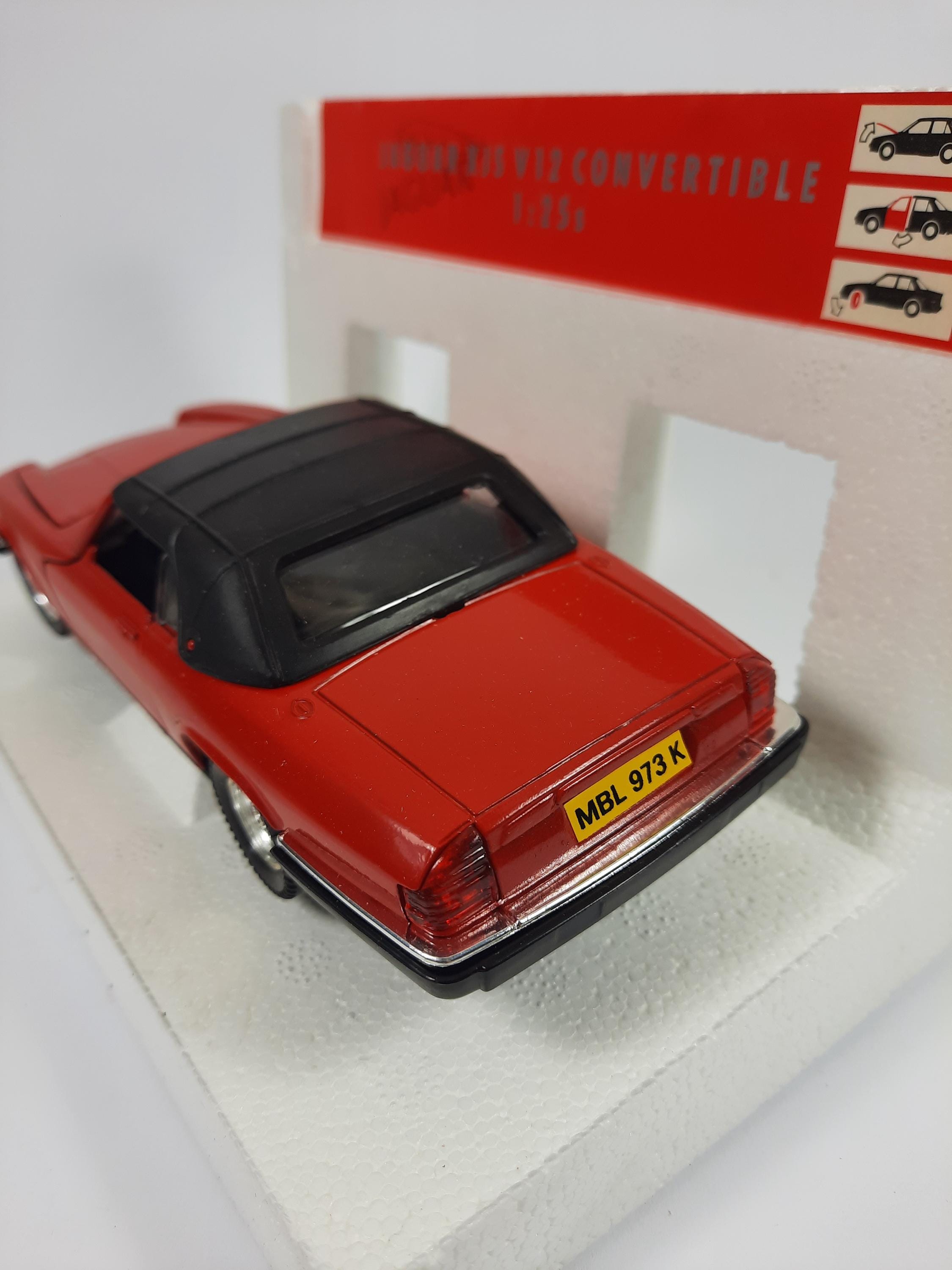 Polistil Tonka Jaguar XJS V12 Convertible Die Cast Modelauto 1/25