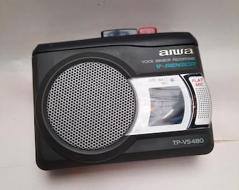 AIWA TP-530 ポータブルカセットレコーダー – ビンテージSLSS音声起動
