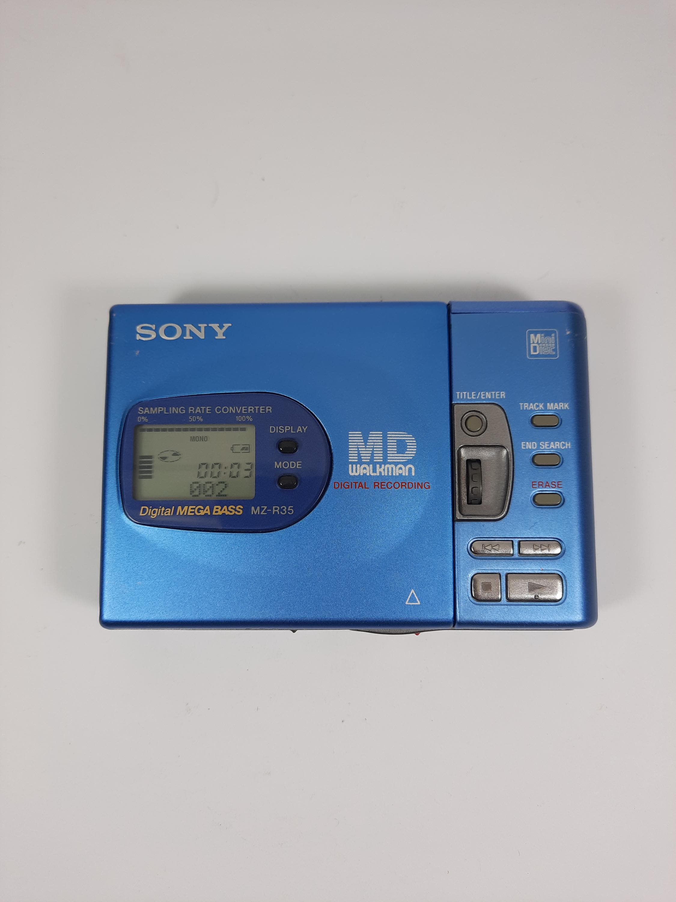 Sony MZ-R35: Compacte Minidisc-speler Met Krachtige