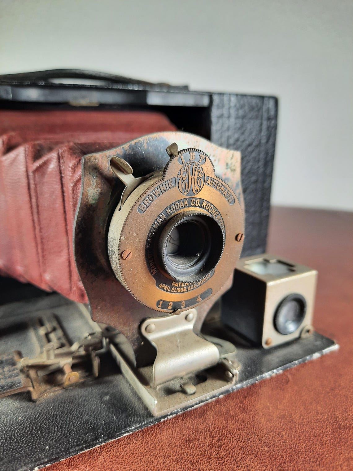 Antieke Kodak Brownie Automatische IBT Camera 1908 Vintage Balg - Etsy