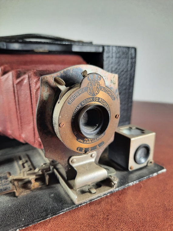 Antieke Kodak Brownie Automatische IBT Camera 1908 Vintage Balg - Etsy