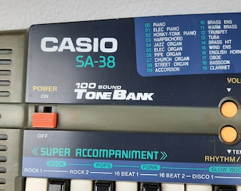 100 Sound Tone Bank Casio Sa 100 Casio Sa 38 Price Buy Casio SA-38 100