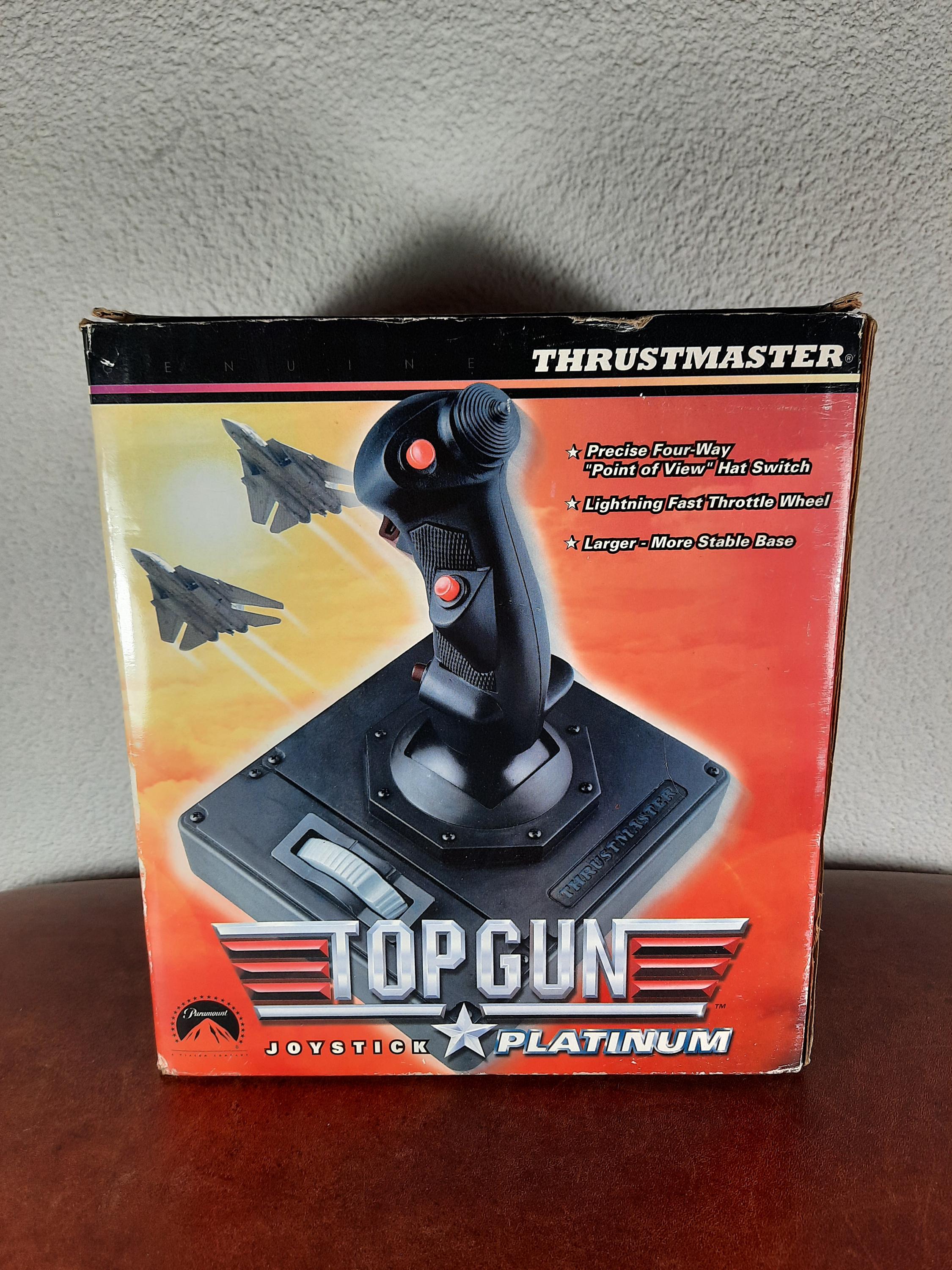 Little upgrades to a Thrustmaster Top Gun Platinum joystick – Part 1 of