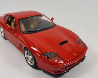Bburago Ferrari 550 Maranello 1996 Schaal 1/18 - Etsy