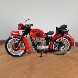 Modèles réduits de motos Schuco en fonte BMW R25/3 Feurwehr schaal