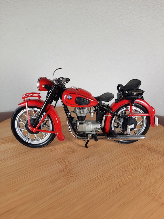 Schuco Model Motorfiets Die Cast BMW R25/3 Feurwehr Schaal 1:10 - Etsy