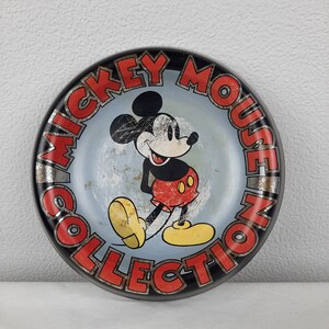 Mickey Mouse | Blikken schaaltje | Disney | Demon & Merveilles | 1980 | Frankrijk
