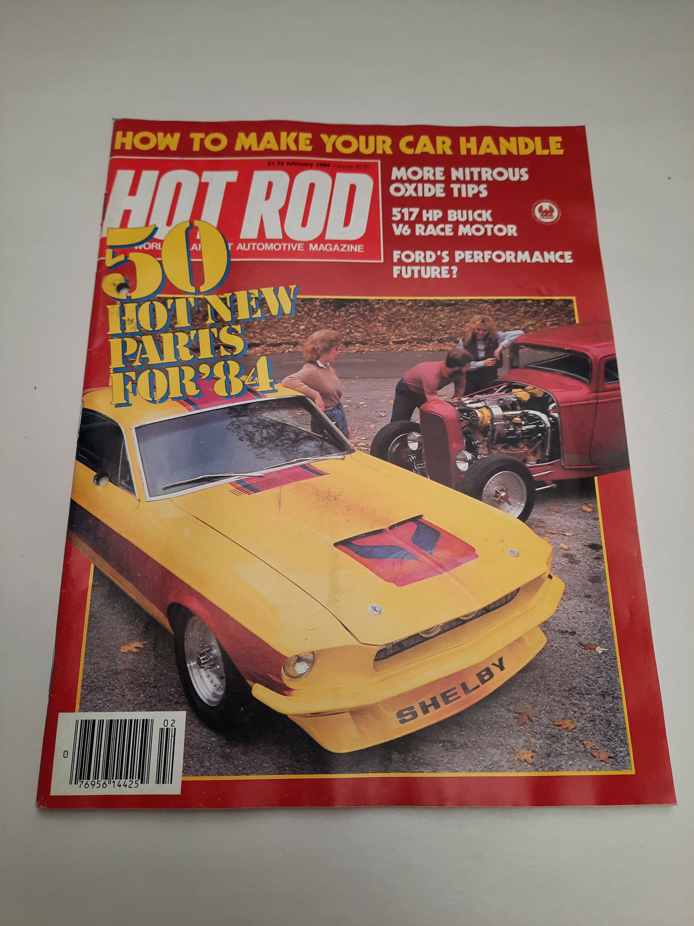 Hot Rod Magazine February 1984 Ford Buick Shelby