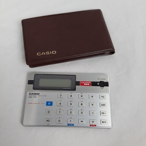 CASIO DIGITRON Scientific Calculator College fx-100 made in Japan Tested,  Works