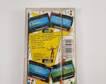 Vintage MSX Computer Game Cassette Seaking 1985 - Etsy