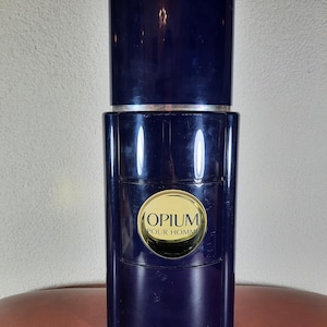 YSL Bouteille factice Opium pour Homme 41 cm de haut Yves Saint Laurent