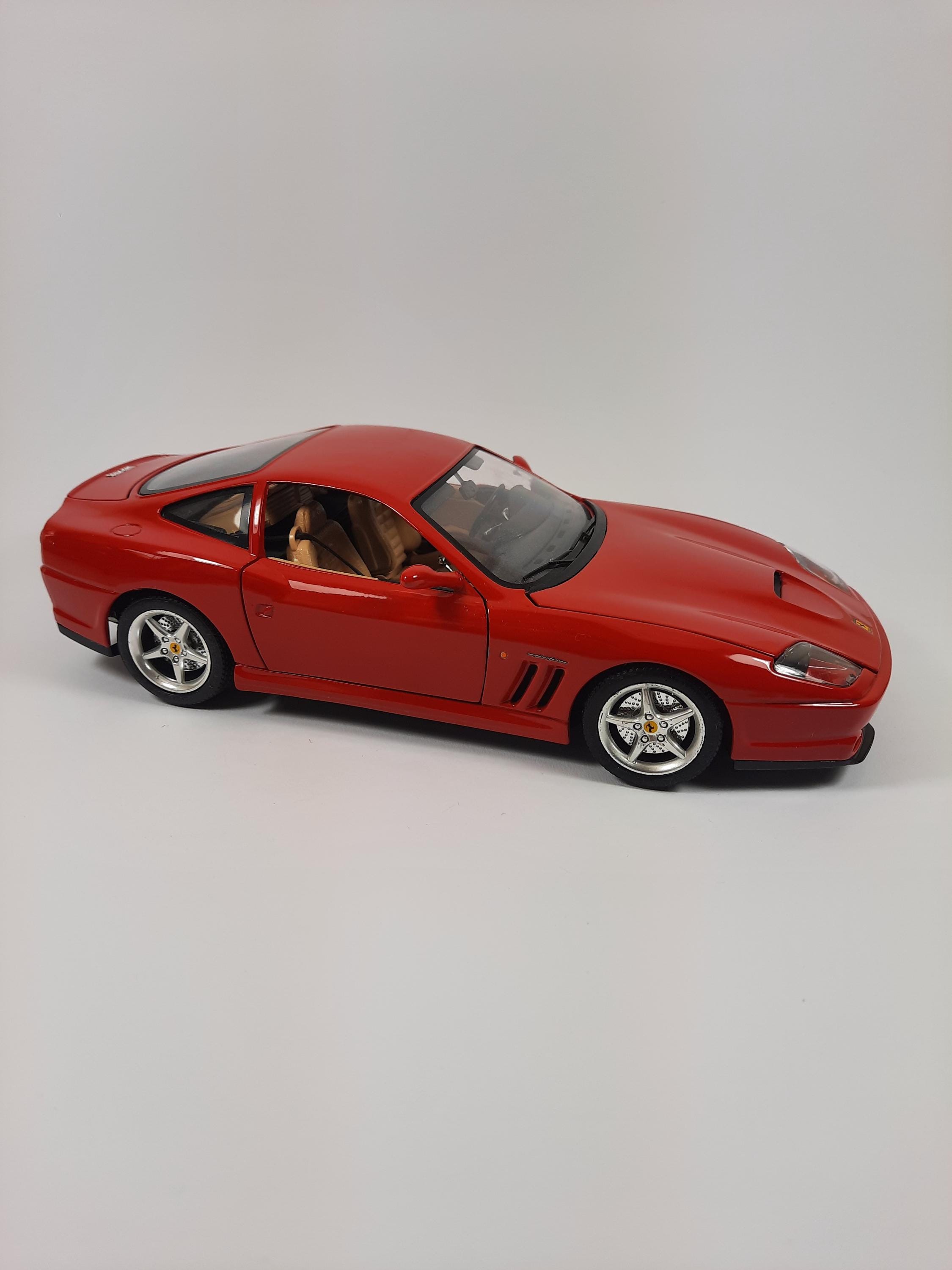 Bburago Ferrari 550 Maranello 1996 Schaal 1/18 - Etsy
