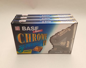 Paquete de 3 unidades de BASF Chrome Quality IEC II de 90 minutos