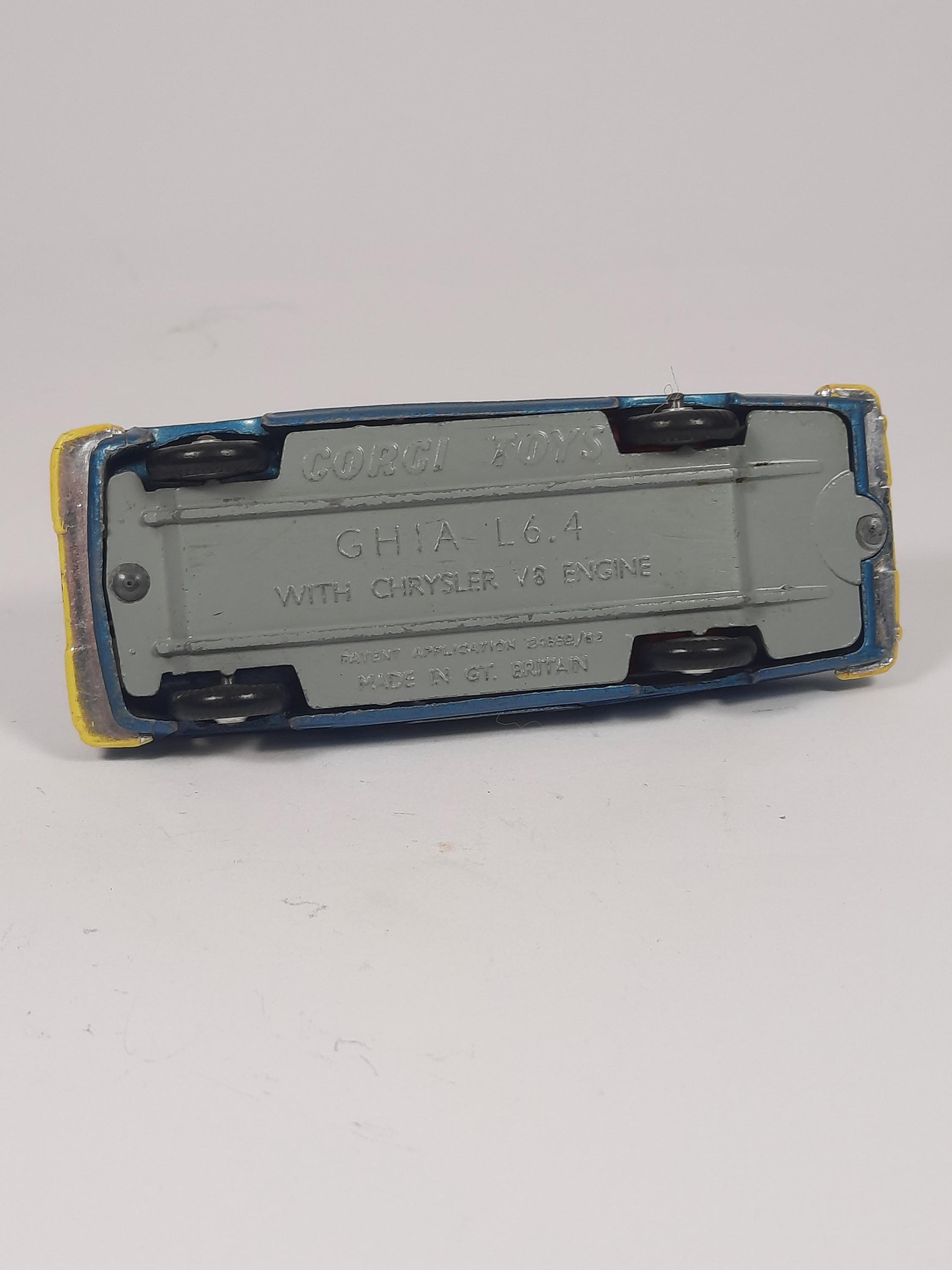 Corgi Toys、GHIA L6.4 クライスラー V8 ビースピルド - Etsy 日本