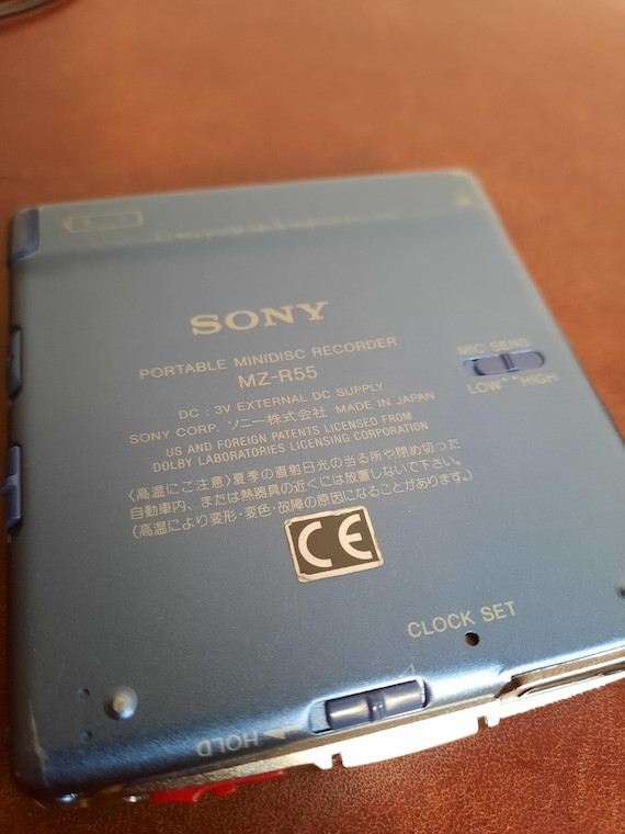 Sony MZ-R55: Compacte Minidisc-speler Met Krachtige