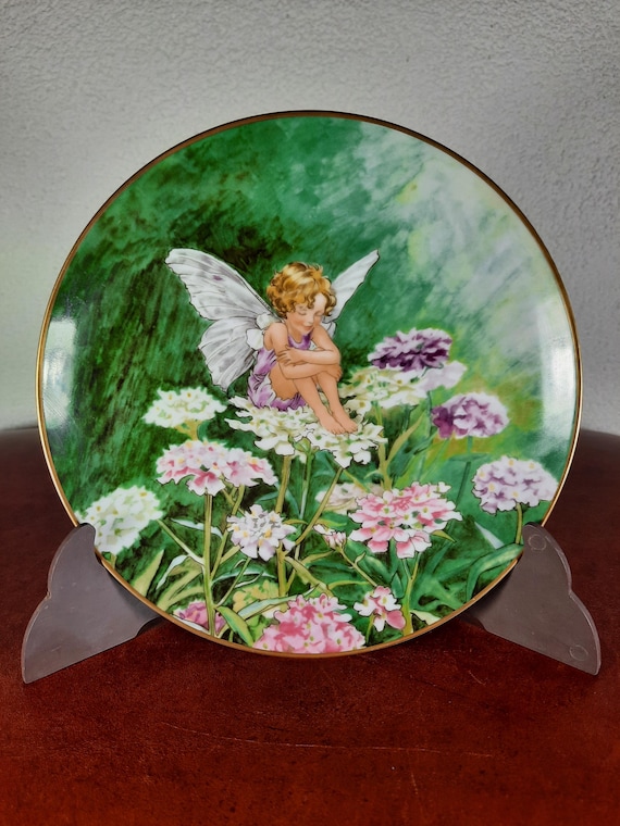 Candytuft Fairy Porcelain Plate: Villeroy & Boch Flower Fairies