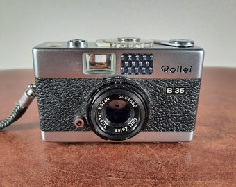 Rollei B35 Zilver: Klassieke Analoge Camera Met Tijdloze Kwaliteit