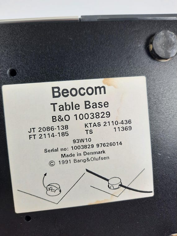 Vintage Beocom 1003829 Telefoon - Bang & Olufsen - Denemarken