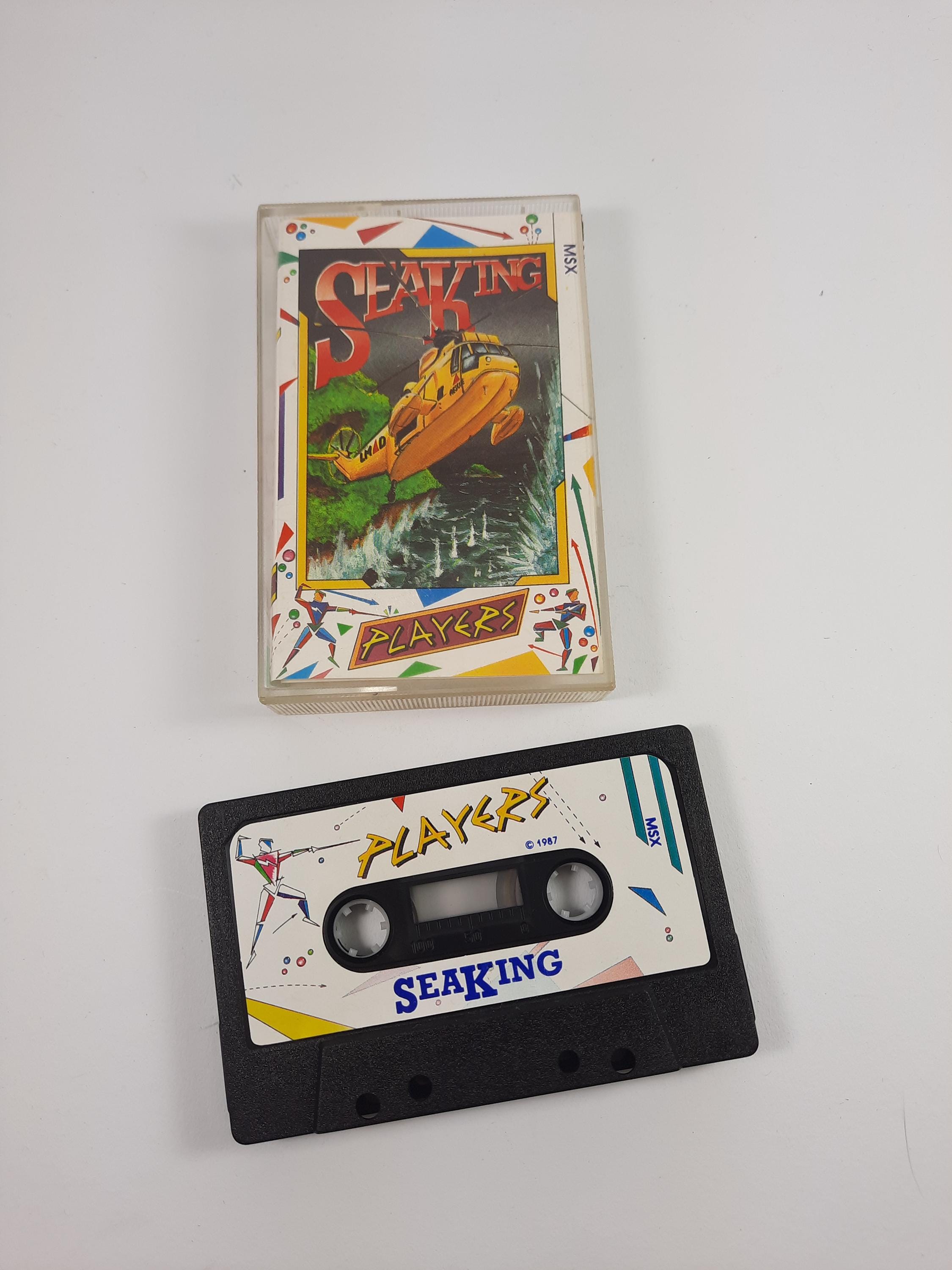 MSX, FOR MSX SPECIAL2, TAPE箱ジャケット説付、ジャンク Vintage MSX Computer Game Cassette Seaking 1985 - Etsy