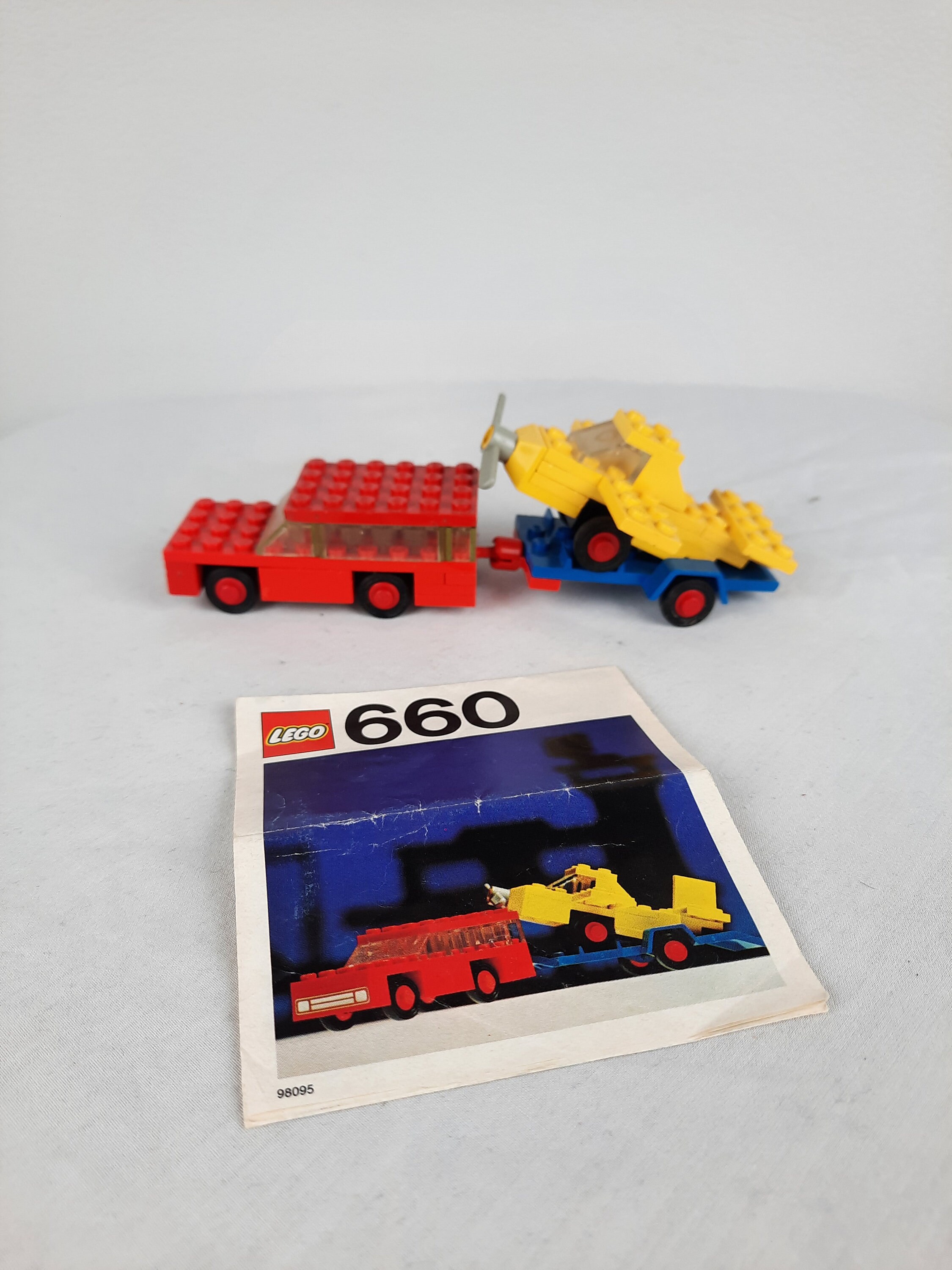 Vintage Lego Set 660 1975 Inclusief Instructies Geen Doos - Etsy