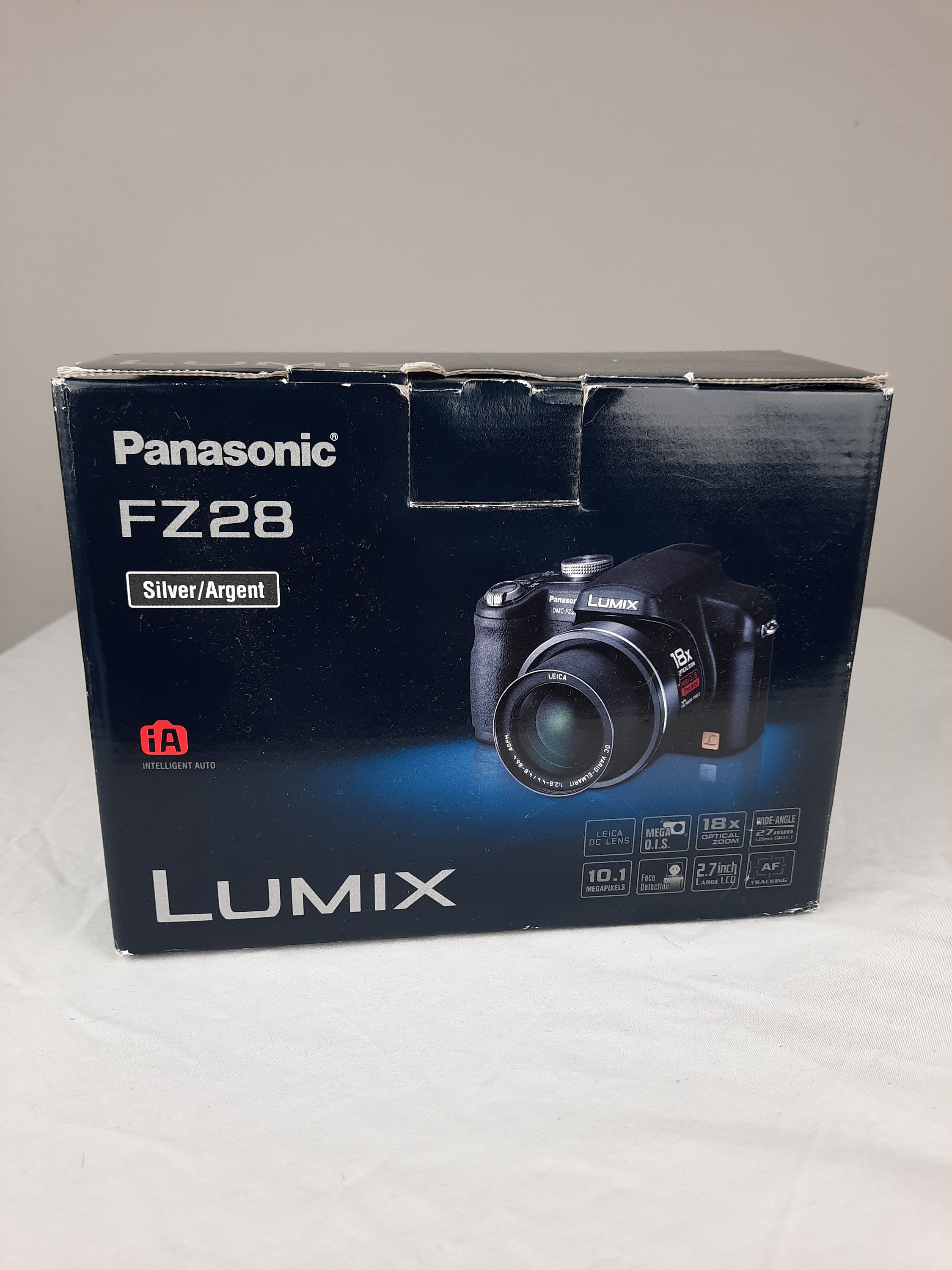 Panasonic Lumix FZ28 Silver Digitale Camera Inclusief Alle