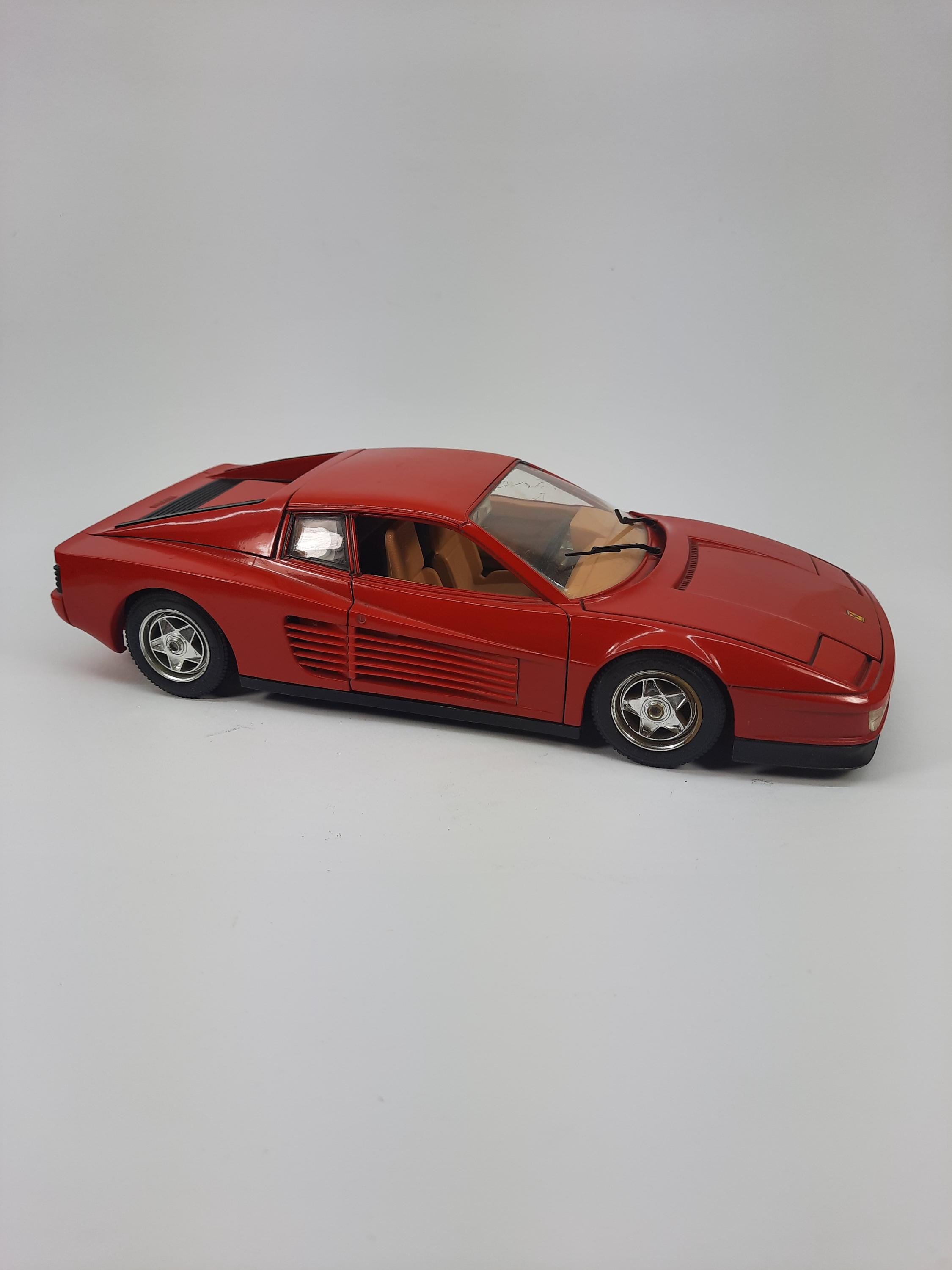 Ferrari Testarossa Toy - Etsy