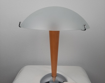 Vintage Ikea | Kvintol | Mushroom | B9503 | Tafellamp | UFO | Art Deco | Space | Mat glas