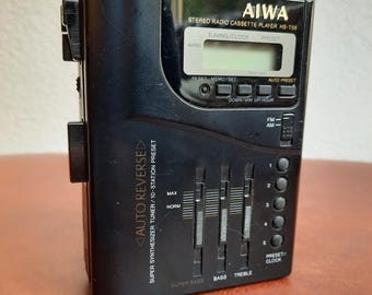 Aiwa HS-T55 Walkman: Retro Cassette Speler Met FM/AM Radio