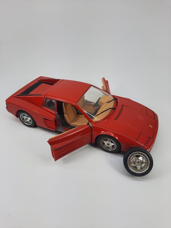 Bburago Ferrari Testarossa 1984 Schaal 1/18 Italië - Etsy Canada