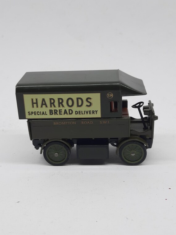 Vintage Matchbox Models of Yesteryear Y-29 1919 Walker Electric Van Harrods Special Bread Delivery, Diecast Model Boxed