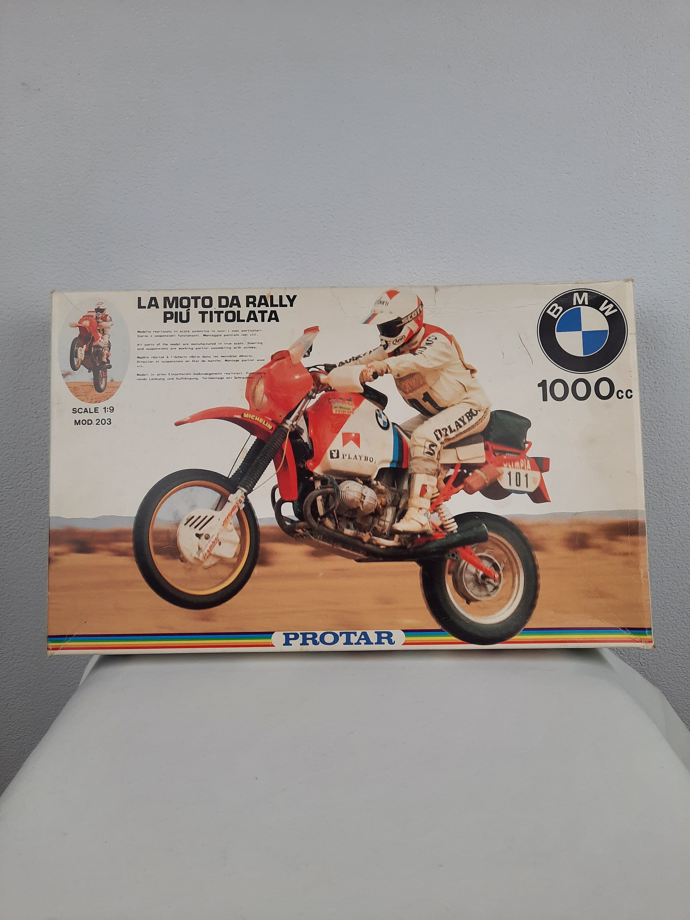PROTAR（プロターGASTON RAHIER BMW 1000cc G/S Vintage Protar BMW 1000cc Parijs Dakar Gaston Rahier Scale 1