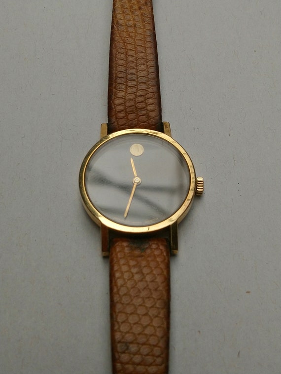 Ladies movado museum watch shop