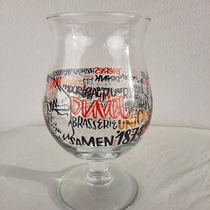 Duvel Collection art bierglas ontwerp Denis Meyers 33cl