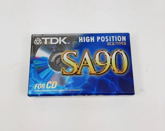 TDK SA90 cassettebandjes, type II