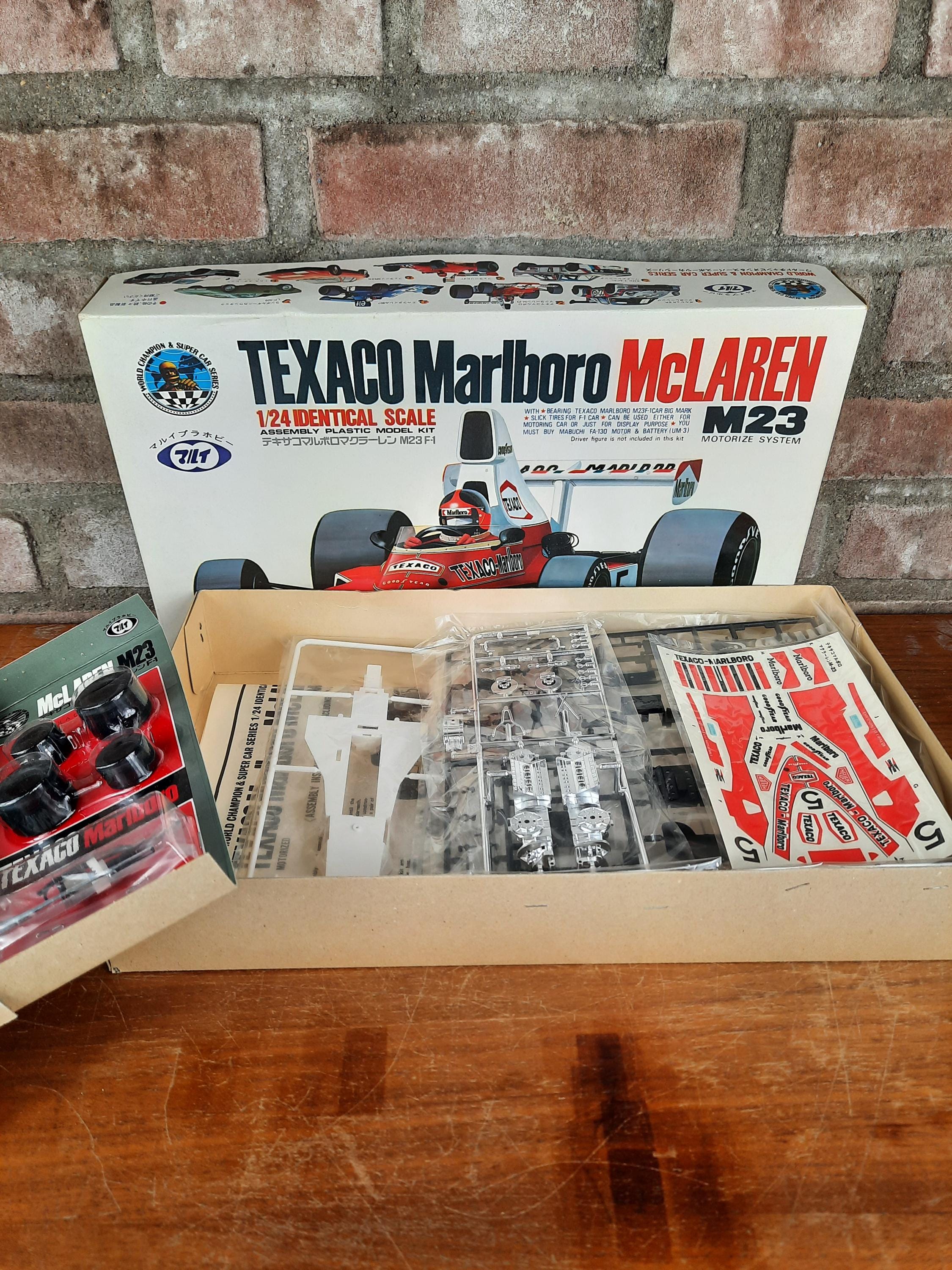 Vintage Marui Texaco Marlboro Mclaren M23 Formula 1 Racecar Scale