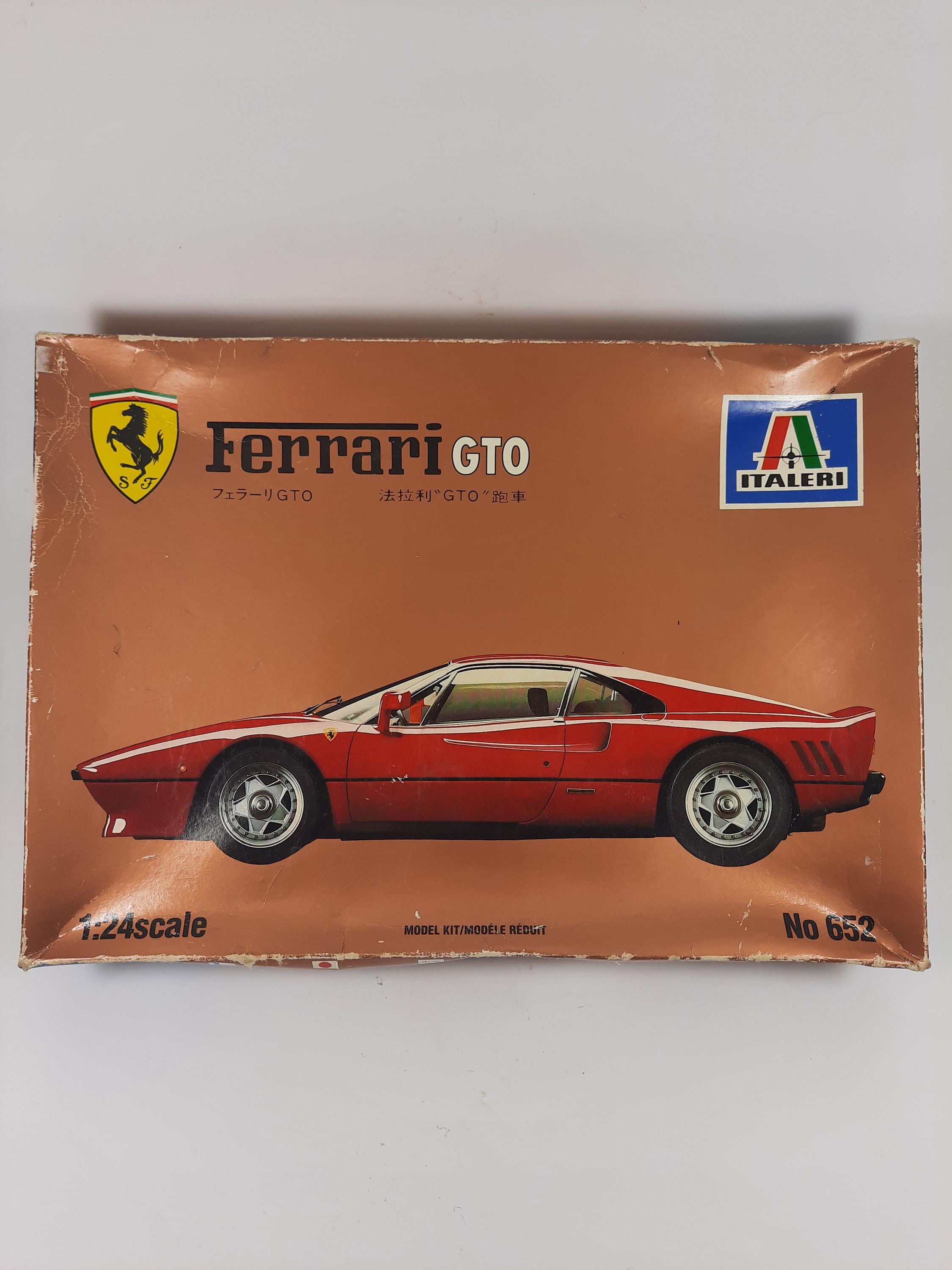 Italleri bouwdoos フェラーリ GTO シャール 1:24 モデル 652 - Etsy 日本